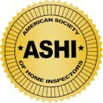 ASHI Certification logo provided for Landmark Property Inspections.